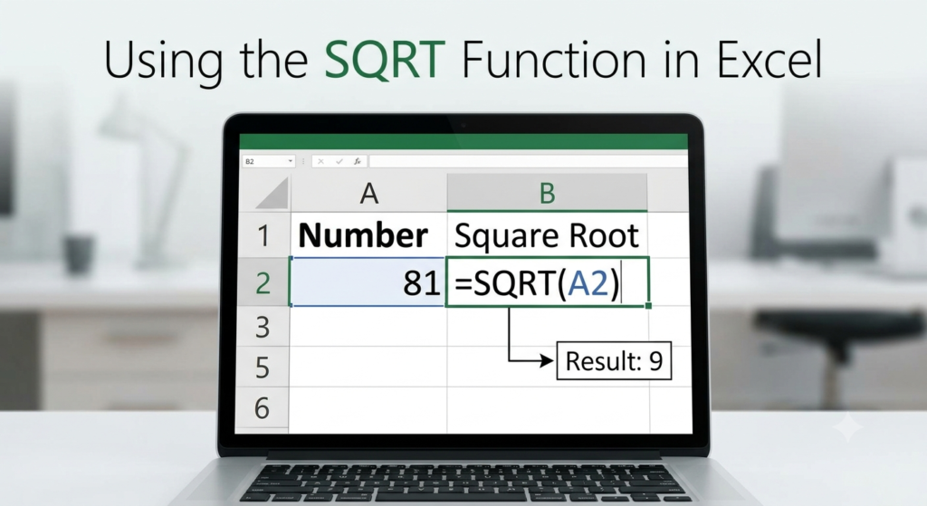 A Complete Guide to Finding Square Roots in Excel – 2026