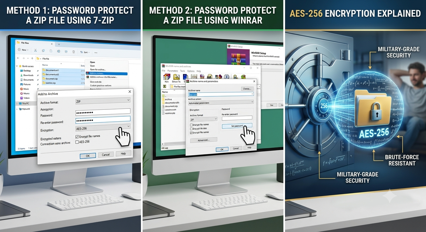 Secure a ZIP File