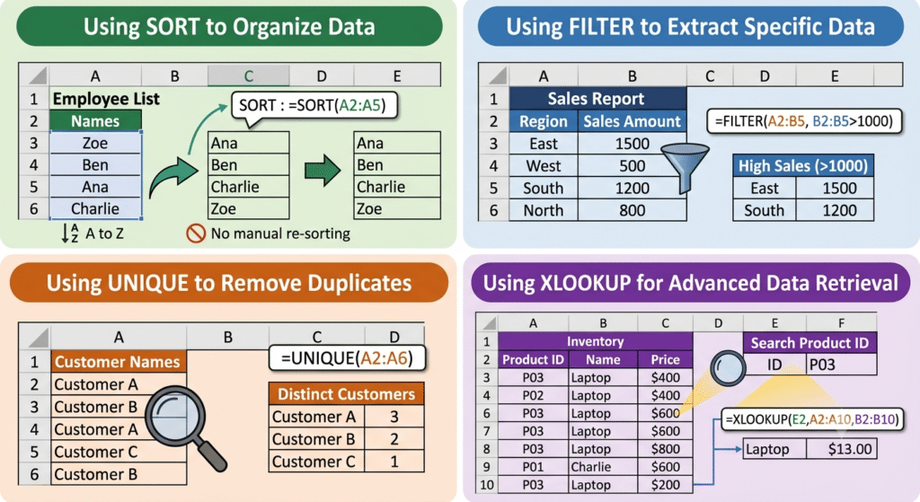 Boost Productivity with Excel Data Management and Analysis Functions – 2026