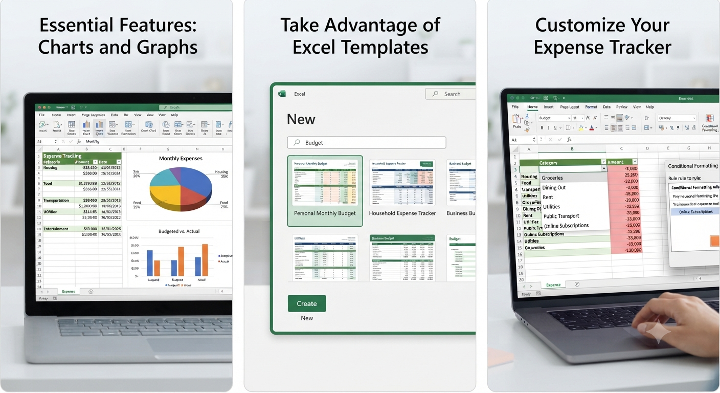 Excel Expense Tracking Worksheets You Can Download for Free - 2026 5 Gemini Generated Image 465rqd465rqd465r