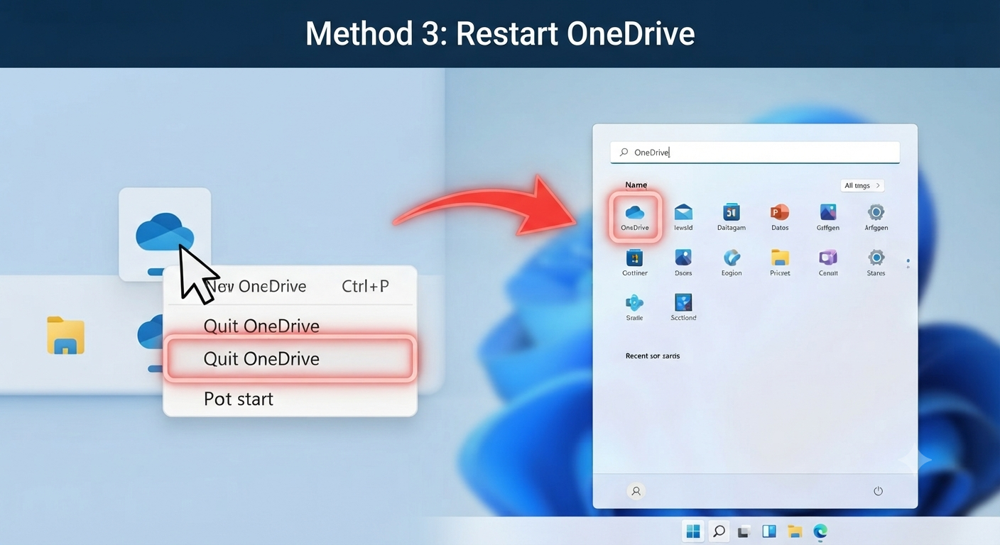 How to Fix a Frozen OneDrive - 2026 7 Gemini Generated Image ae3hdzae3hdzae3h 2
