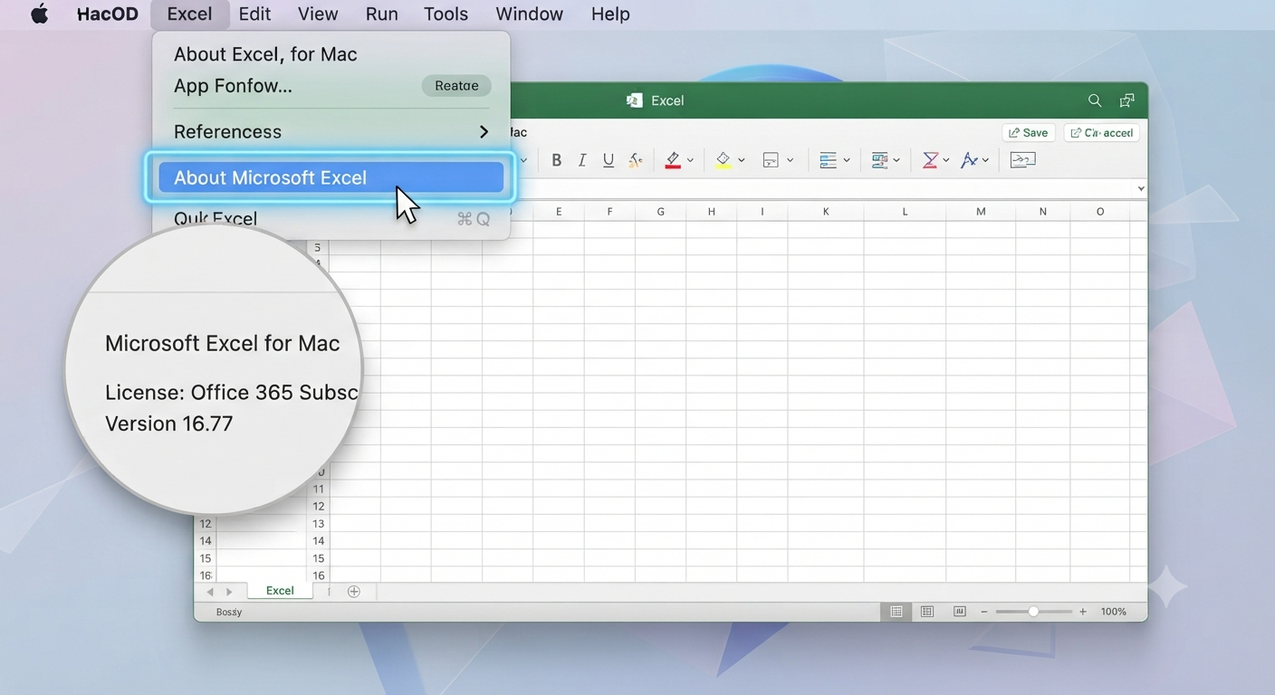 How to Determine Your Microsoft Excel Version - 2026 6 Gemini Generated Image bswhf2bswhf2bswh 1