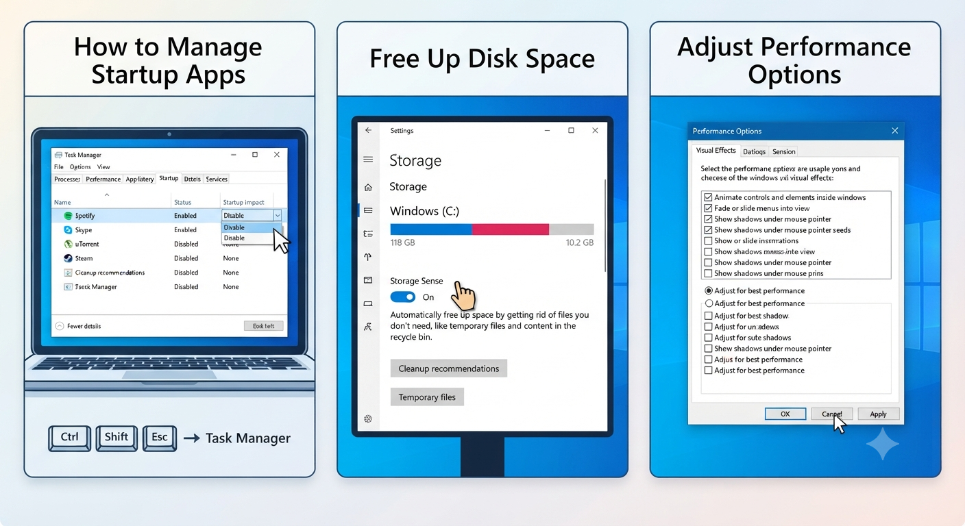 How to Make Windows 10 Run Faster: Tips to Boost PC Performance 5 Gemini Generated Image gzfziygzfziygzfz