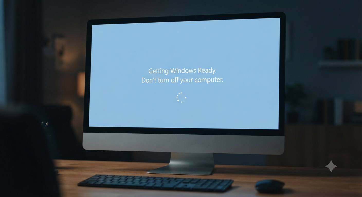 How to Resolve the “Getting Windows Ready” Stuck Screen - 2026 5 Getting Windows Ready