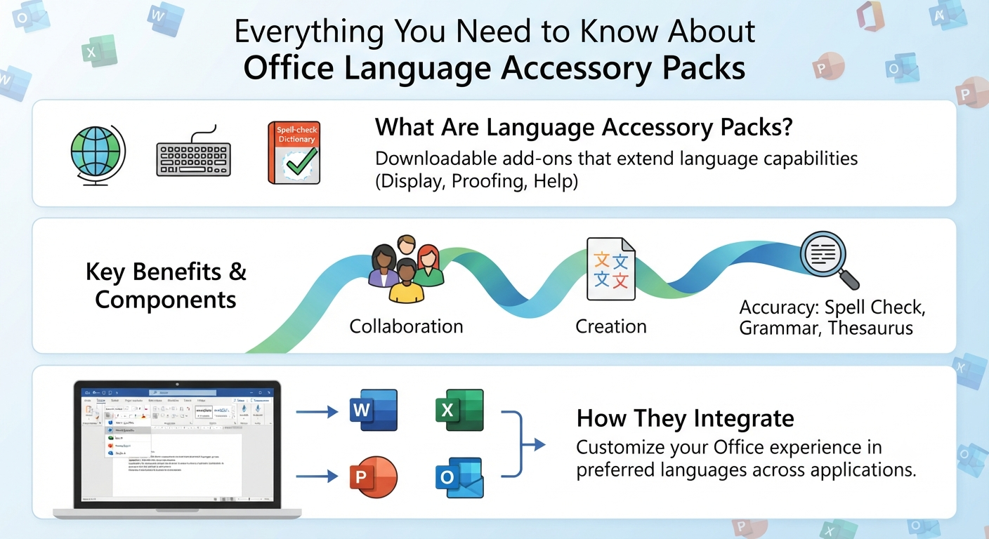 Everything You Need to Know About Office Language Accessory Packs - 2026 5 Language Accessory Packs