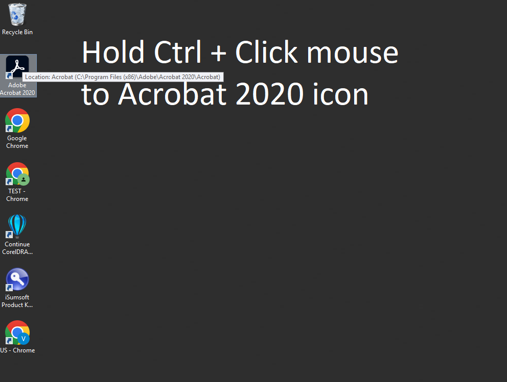 How to change All languages settings of Acrobat Pro/Standard/DC - SOFTWAREHUBS 12 Step6 changelanguage