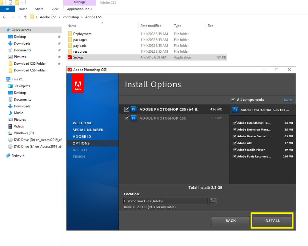 How Download, Install and Active Adobe Photoshop CS5 Extended ( Last Updated 2021 ) for Windows - SOFTWAREHUBS Authorized Guide 28 Adobe Photoshop CS5 CS5 Extended Step 10
