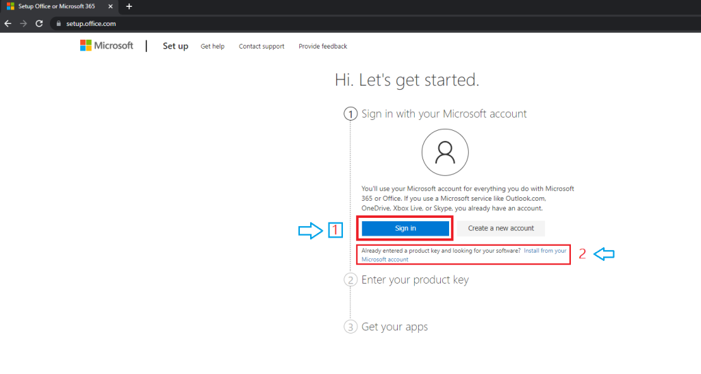 How to download, install and active Microsoft Office Professional Plus 2019 / Pro from SOFTWAREHUBS 6 Step1