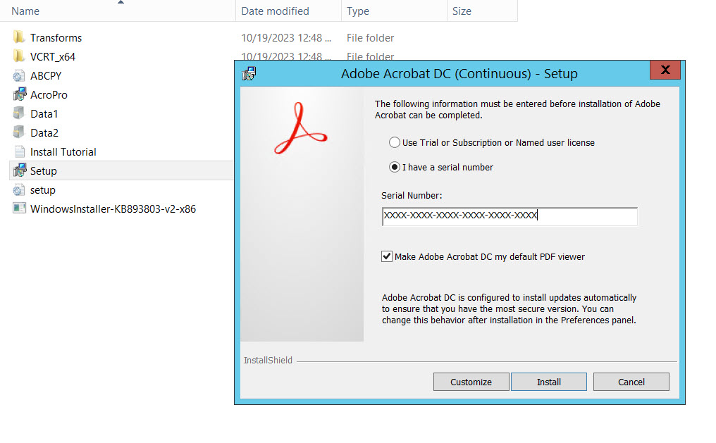 How to Install Acrobat Pro DC 2020 Lifetime Edition 12 1