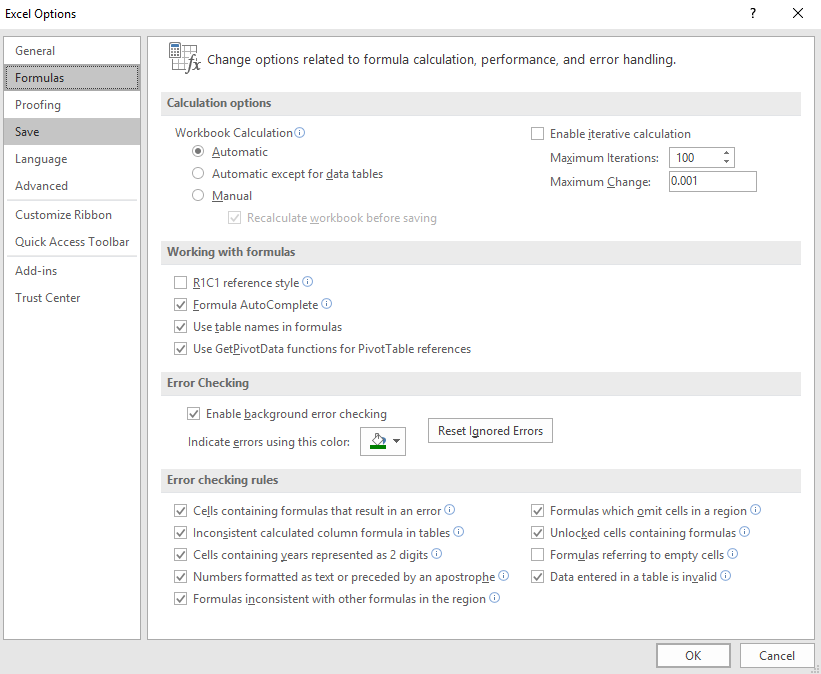 Resolving Excel Formula Update Issues: A Troubleshooting Guide - 2025 8 Excel Formula Update Issues