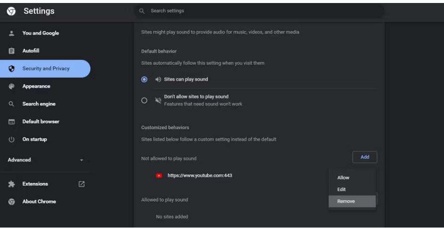 Problem Solving: No Audio on YouTube - 2025 9 No Audio on YouTube2