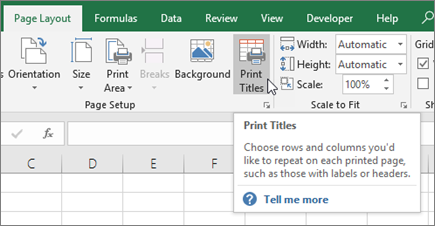 Ensuring Excel Titles Appear on Every Page: A Complete Tutorial - 2024 9 Print Excel Titles3