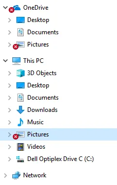 What Does the Red X on Windows Folders Mean? - 2025 5 Red X on Windows