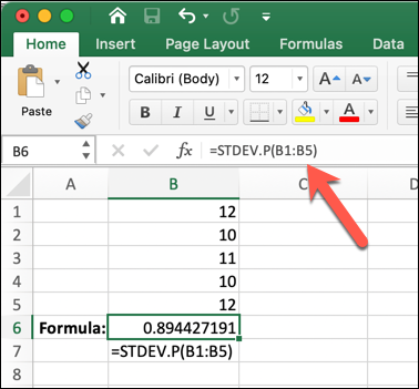 Computing Standard Deviation in Excel: A Detailed Tutorial - 2024 10 Standard Deviation4