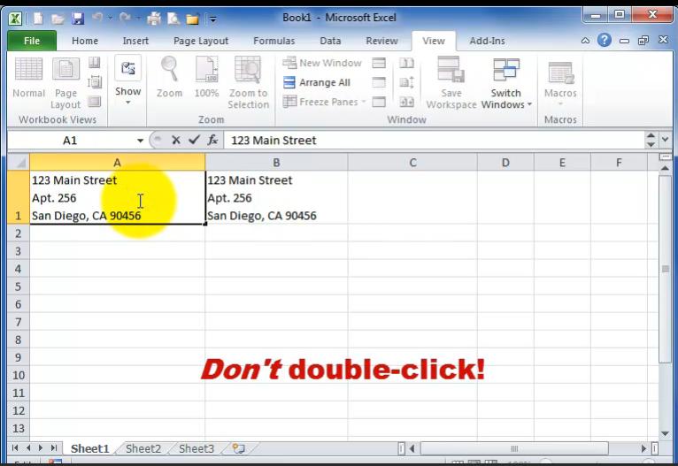 Excel Tips