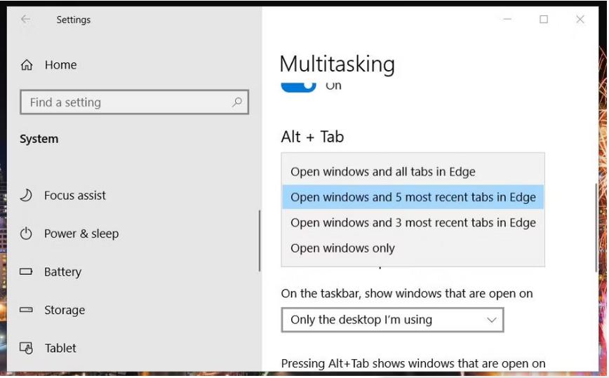 How to Remove Tabs from Alt+Tab View in Windows 10 12 Remove Tabs5