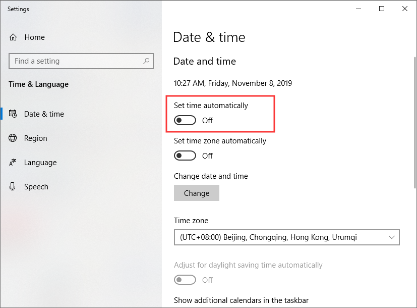 Resolve Feature Update Error 0x80070002 for Windows 10 Version 1903 8