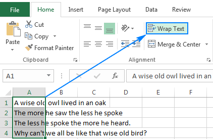 How to Insert a Line Break in Excel - 2025 9 Line Break in