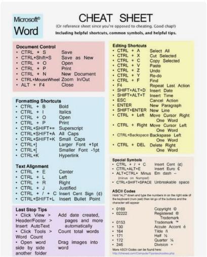 Cheat Sheets to Master Microsoft Office - 2025 8 Master Microsoft Office2