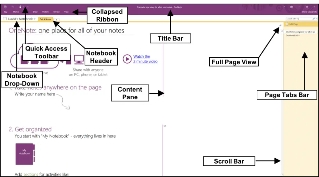 Microsoft OneNote Quick Reference Guide - 2024 9 Microsoft OneNote2