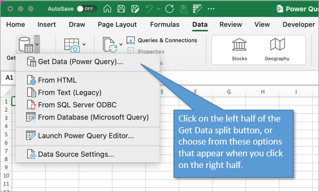 Power Query in Excel for Mac: Comprehensive Guide to Data Analysis - 2025 9 Power Query3