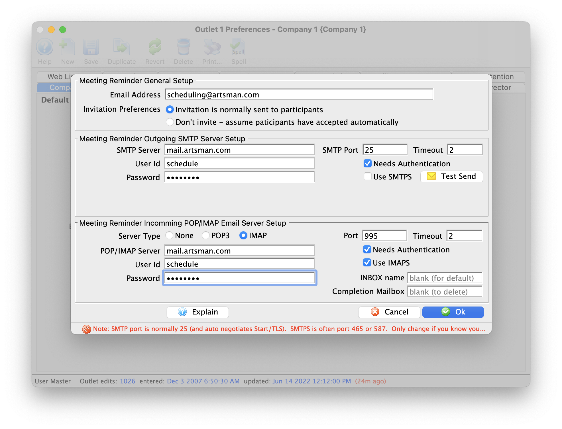 Email Server Configuration Details to Obtain from Your Provider - 2025 17 Server Configuration Details6