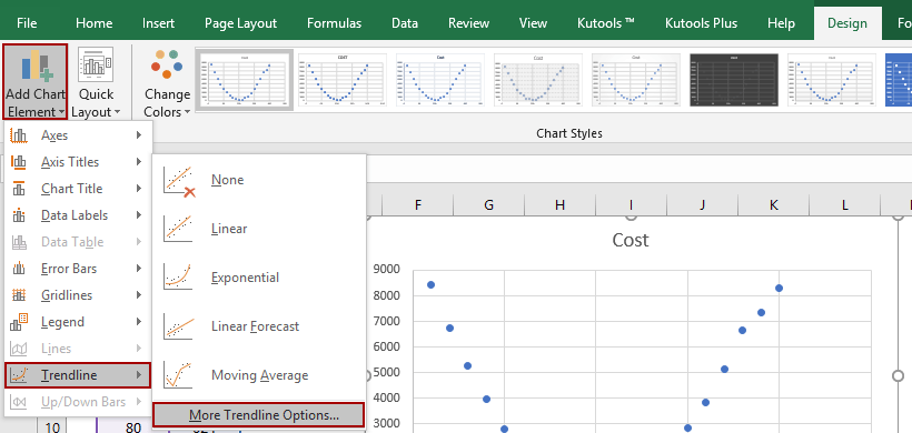 How to Insert a Trendline in Excel - 2025 7 Trendline in Excel