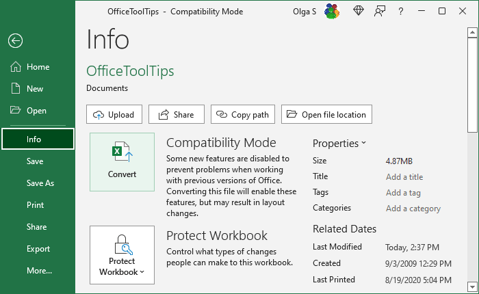 Compatibility Mode