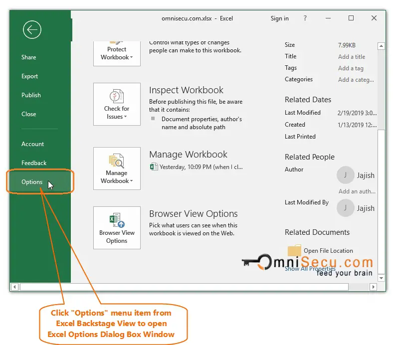 Step-by-Step Guide: How to Secure an Excel File with a Password - 2024 8 Secure an Excel File30