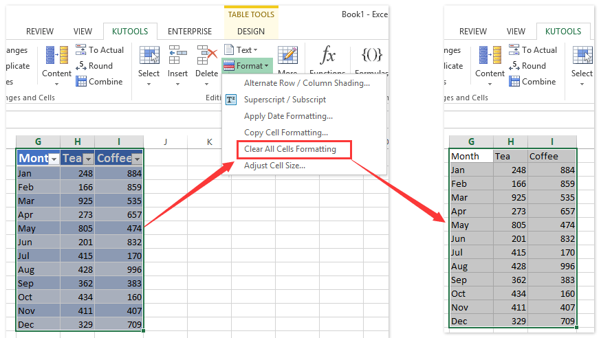 A Complete Guide to Converting Tables to Ranges and Ranges to Tables in Excel - 2024 7 Tables in