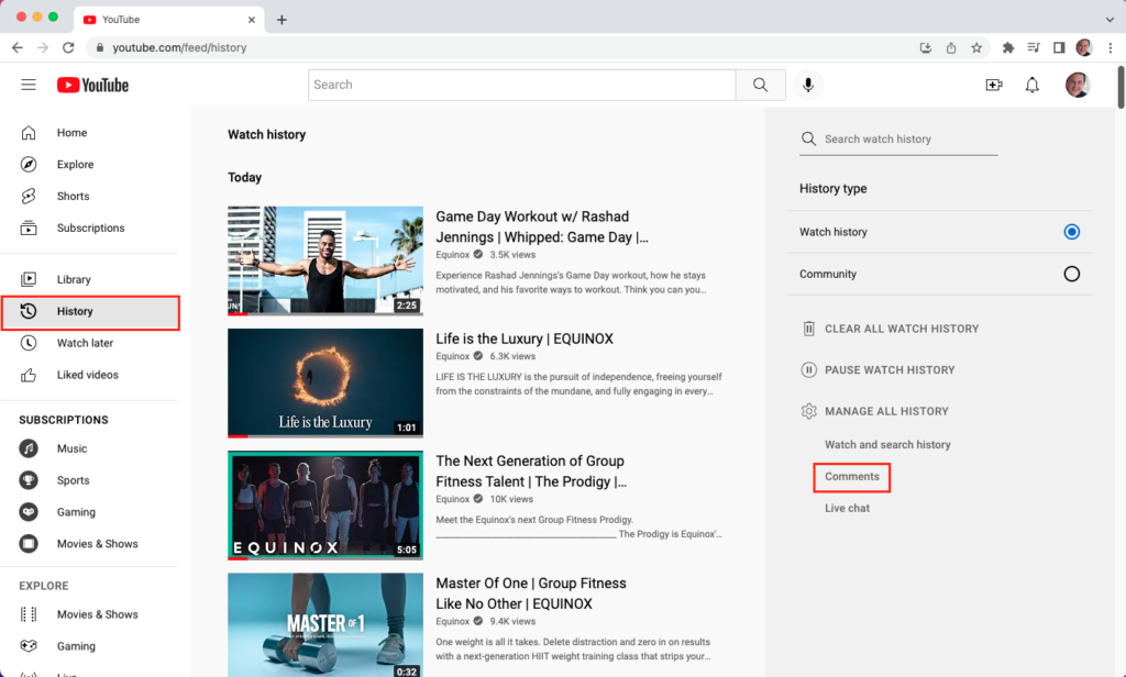 How to View Your YouTube Comment History on Desktop and Mobile - 2024 6 YouTube Comment30