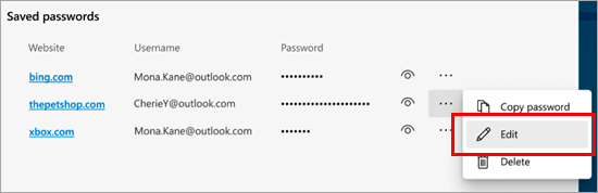 How to Access Your Stored Passwords in Microsoft Edge - 2024 9 Access Your Stored Passwords30