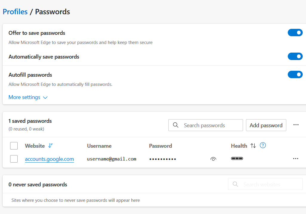How to Access Your Stored Passwords in Microsoft Edge - 2024 10 Access Your Stored Passwords40
