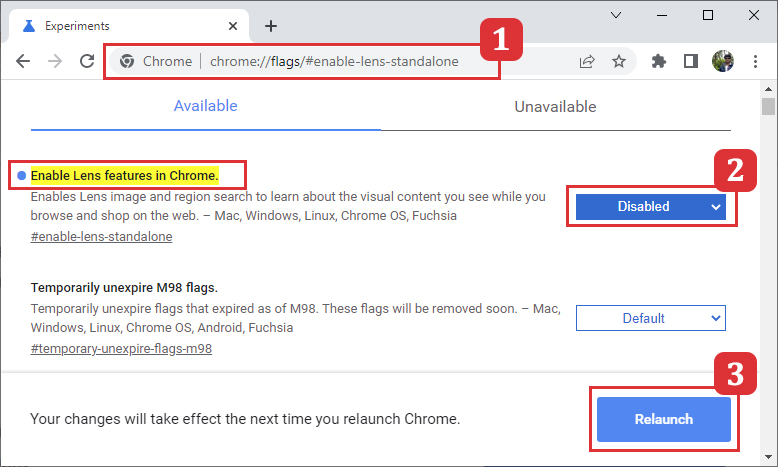 How to Turn Off "Search for Image with Google Lens" in Google Chrome - 2024 11 Google Lens13