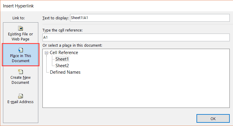 How to Insert Hyperlinks in Excel - 2024 25 Insert Hyperlinks12