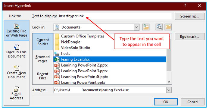 How to Insert Hyperlinks in Excel - 2024 22 Insert Hyperlinks9