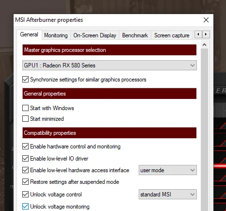 Resolution: MSI Afterburner Failing to Detect GPU on Windows 11/10 24 MSI Afterburner41