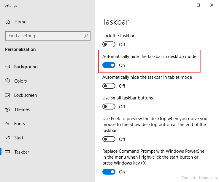How Can I Reduce the Size of the Taskbar on Windows 10? 6 Size of the Taskbar30