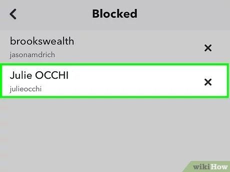 How to Remove Someone from Your Block List on Snapchat - 2024 14 Snapchat14