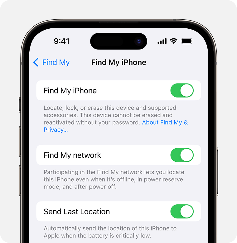 How to Disable the Find My iPhone Feature - 2025 12 Find My iPhone Feature2