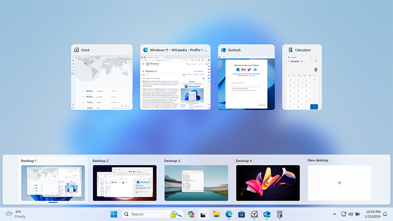 How to Manage Multiple Desktops on Windows 10 14 Manage Multiple Desktops5
