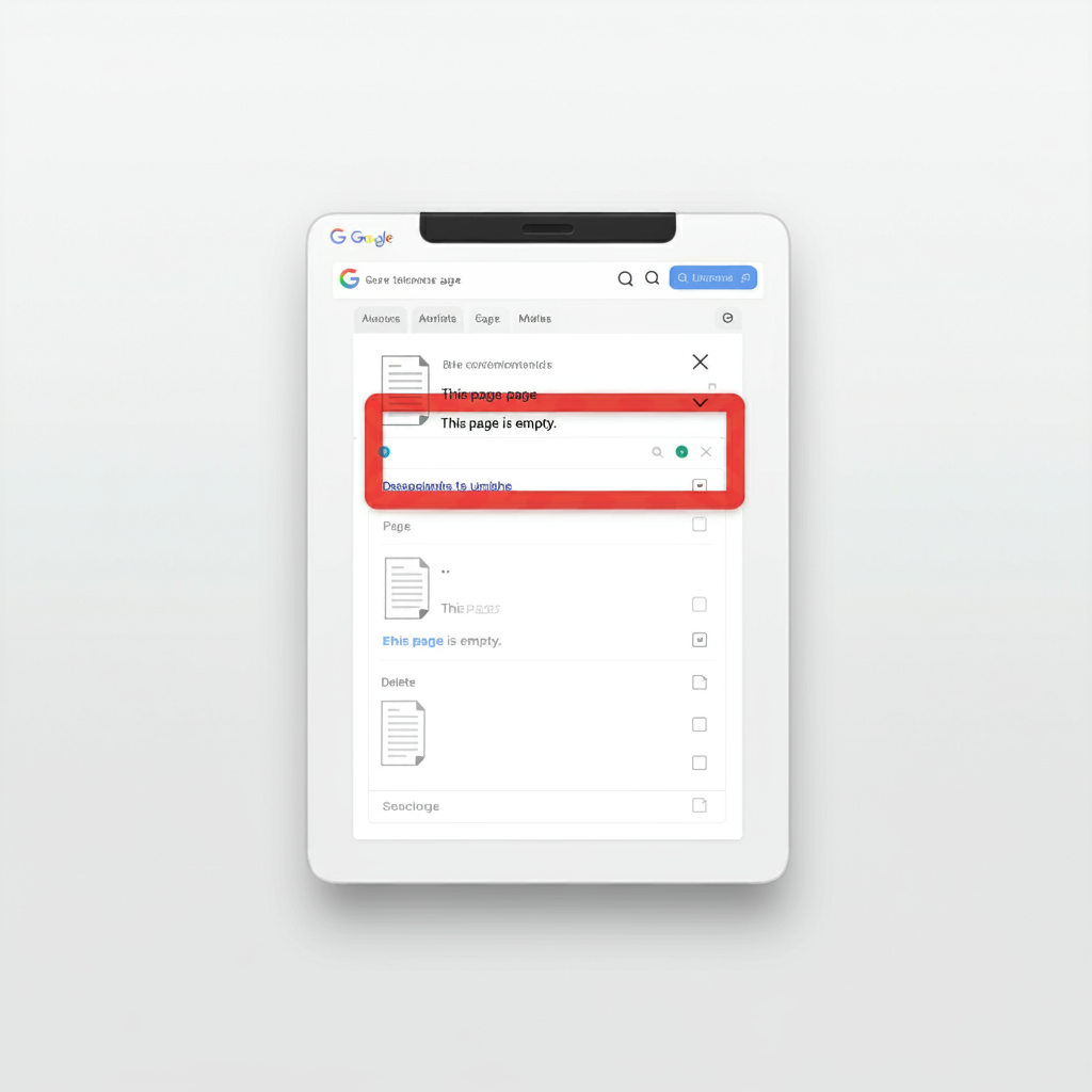 Guide to Removing a Page in Google Docs - 2025 4 Removing a Page