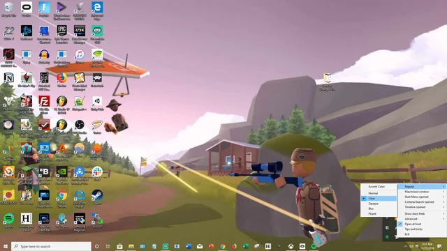 How to Enable Transparency on the Taskbar in Windows 10 7 Taskbar in Windows