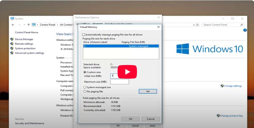 How to Resolve the “Windows Has Created a Temporary Paging File” Issue - 2025 4 Temporary Paging File