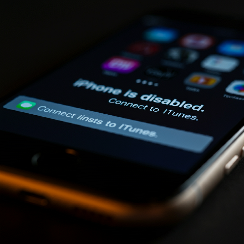 How to Resolve the “iPhone is Disabled. Connect to iTunes” Issue - 2025 5 iPhone is Disabled2