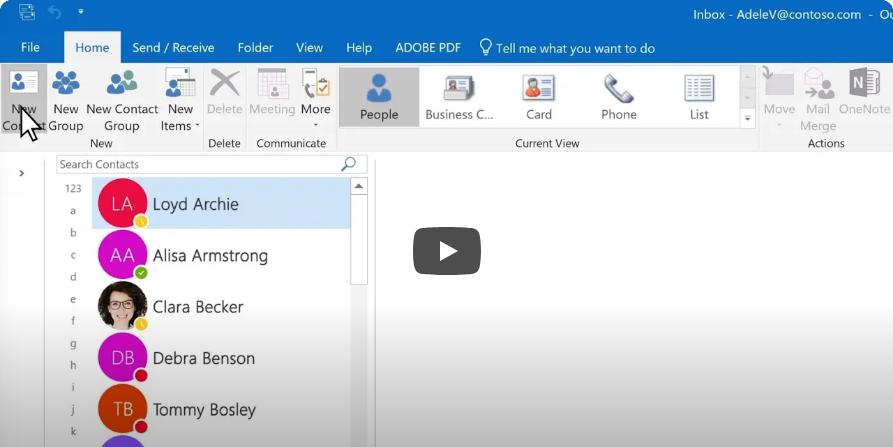 Organize Calendar and Contacts in Outlook - 2024 20 Calendar and Contacts8