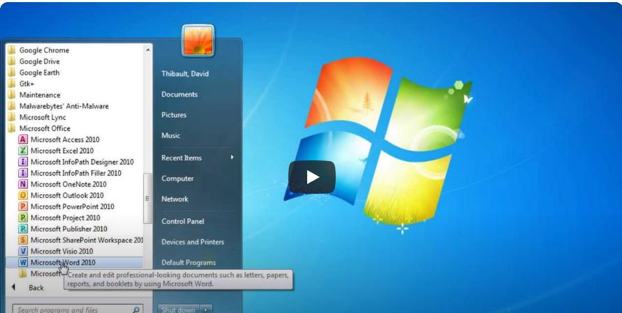 How to Locate Microsoft Office Programs on Windows 8.1, 8, or 7 14 Microsoft Office Programs5