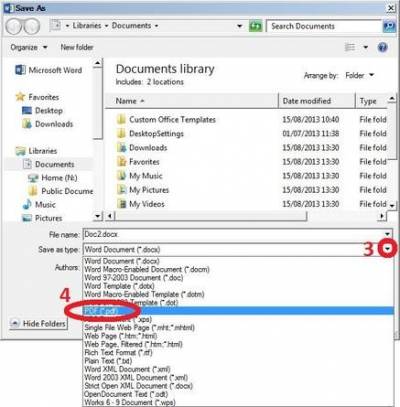 How to Save a Document in Microsoft Word - 2025 13 Save a Document5