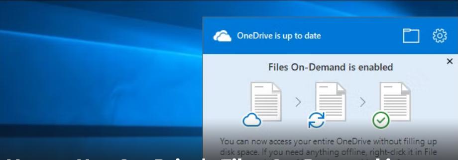 How to Use OneDrive Files On-Demand to Synchronize Files - 2025 7 Use OneDrive Files