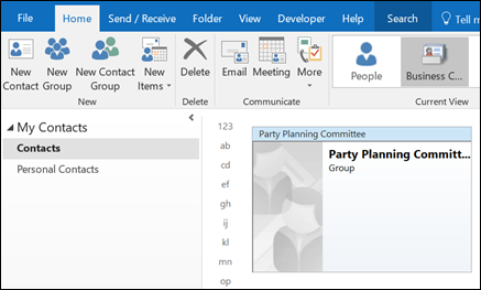 Set Up a Distribution List in Outlook - 2025 10 Distribution List4